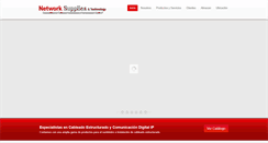 Desktop Screenshot of networksupplies.com