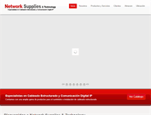 Tablet Screenshot of networksupplies.com